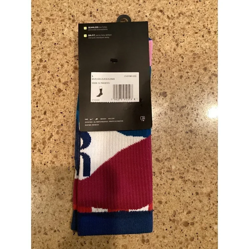NIKE SB X parra USA olymplc federation kit men’s dri fit sock size: 8-12…